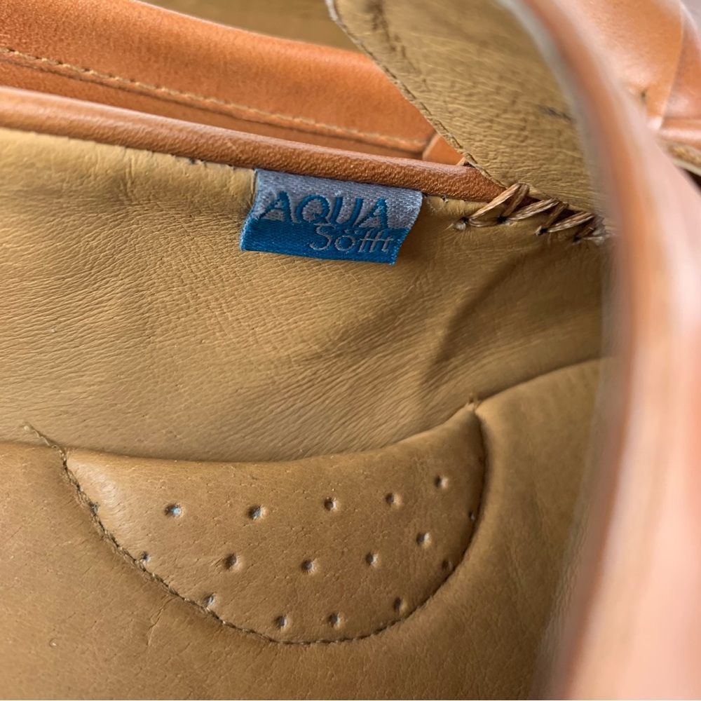 Sofft Women's Meryl Slip On Leather‎ Loafer in Luggage Excellent Used Condition - Picture 10 of 12